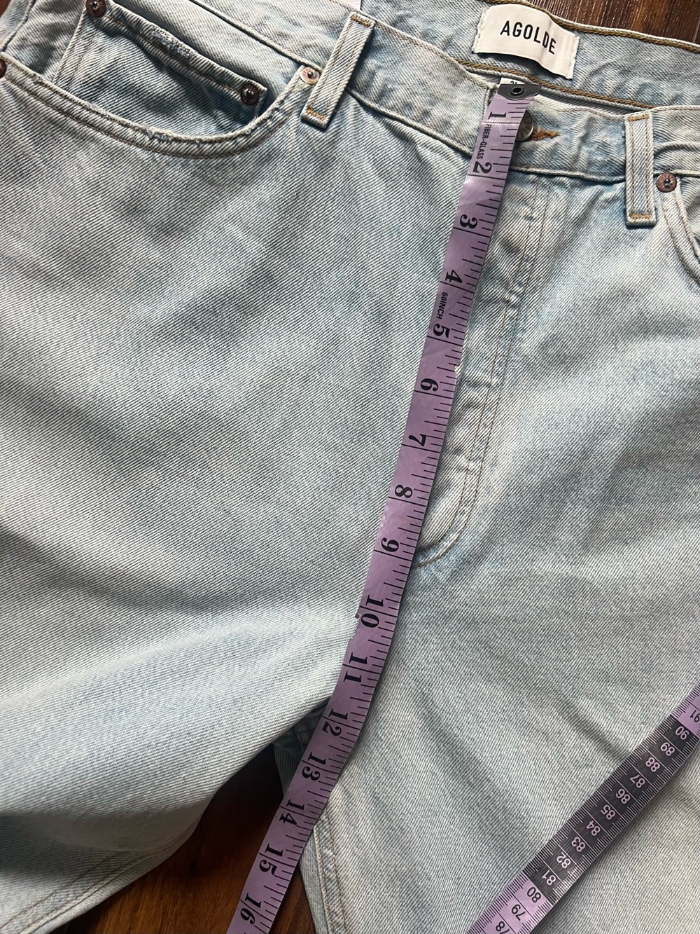 AGOLDE Kelly High Rise Straight Jeans โ Size 31 | NWT - Picture 8 of 10